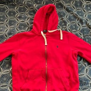 Polo Ralph Lauren Hoodie Red Medium